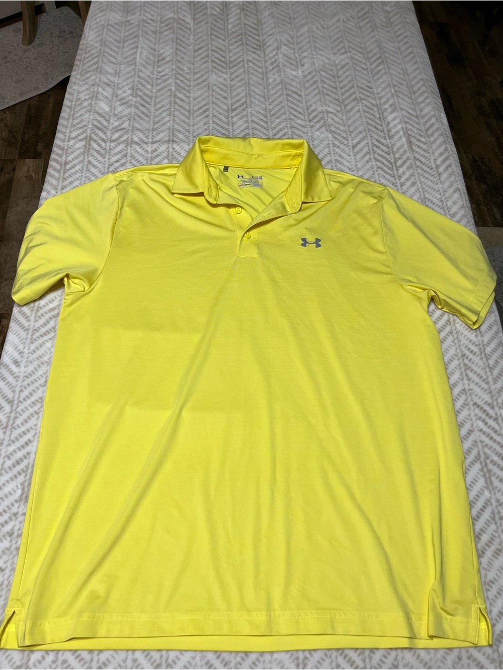 Under Armour Men’s Yellow Performance Polo XL